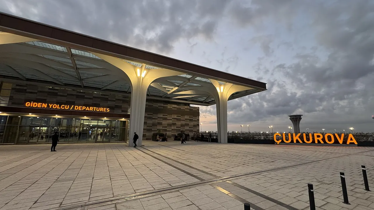 Çukurova Airport terminal building — airport transfer to Adana and Mersin